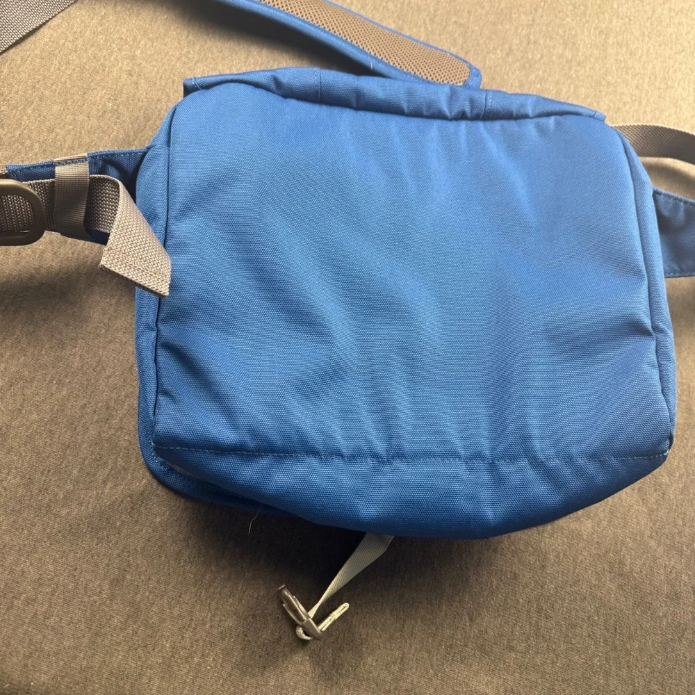 Osprey Backwoods Messenger Bag Blue Canvas Shoulder Crossbody Laptop Bag
